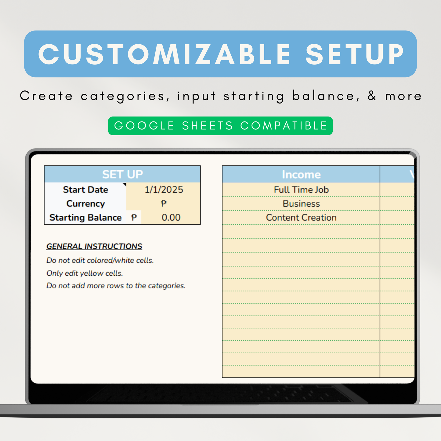 Smart Budget Planner Pro | 12-Month Auto-Sorting Budgeting System, 5-Year Overview w/ Visual Charts (Google Sheet Template)