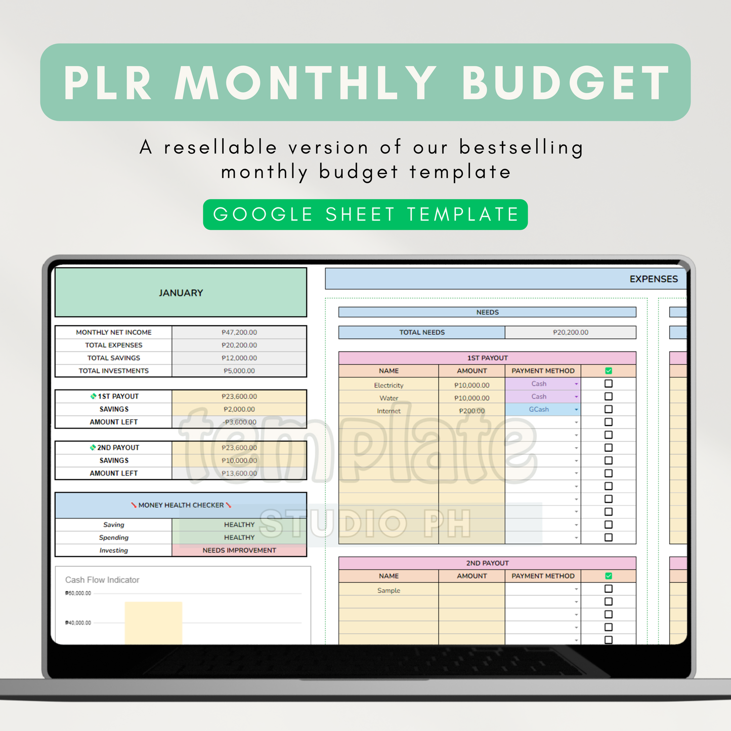 Resellers Bundle (PLR) | Resellable Google Sheet Templates | For Digital Product Sellers (Google Sheet Template)