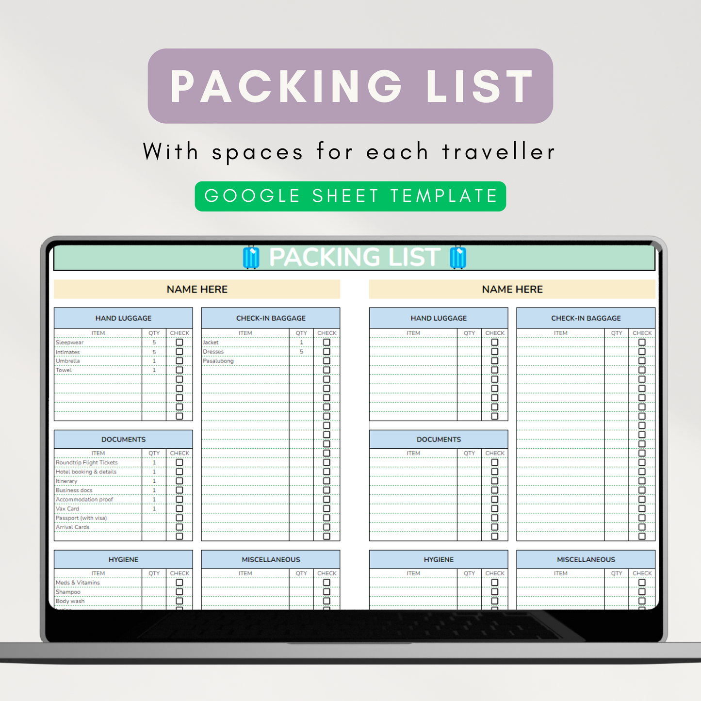 Ultimate Gen Z Travel Planner | With 7 Travel Planning Tools | Includes Freebies (Google Sheet Template)