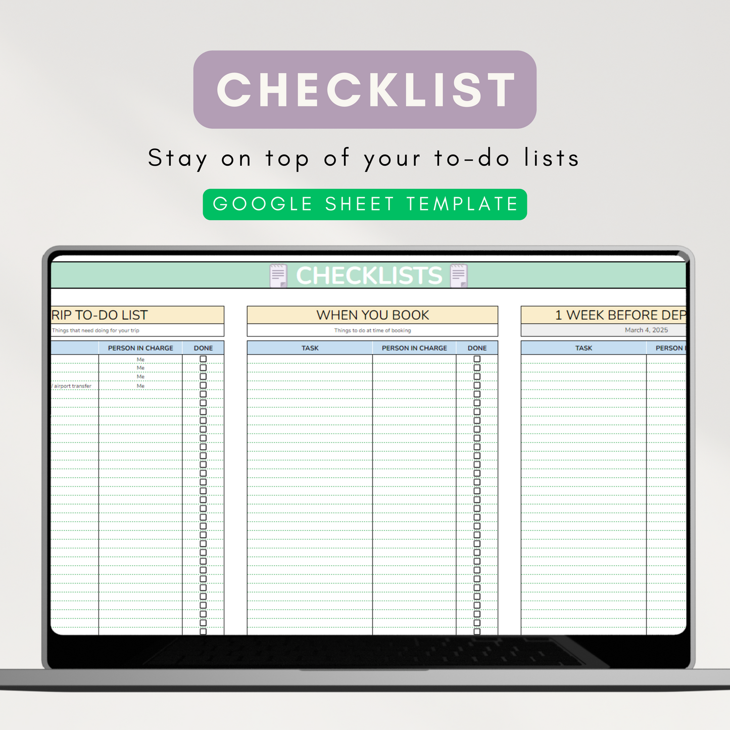 Ultimate Gen Z Travel Planner | With 7 Travel Planning Tools | Includes Freebies (Google Sheet Template)